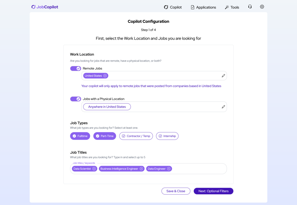 Stap 1 - Gegevenswetenschapper