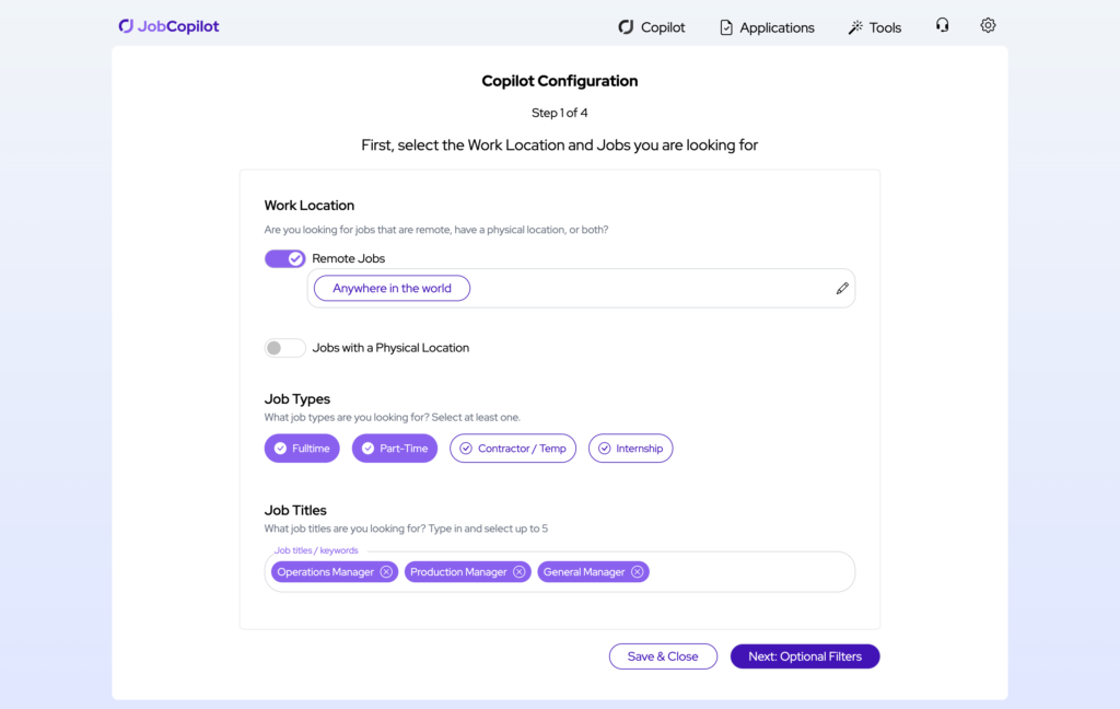 Step 1 - Operations Manager