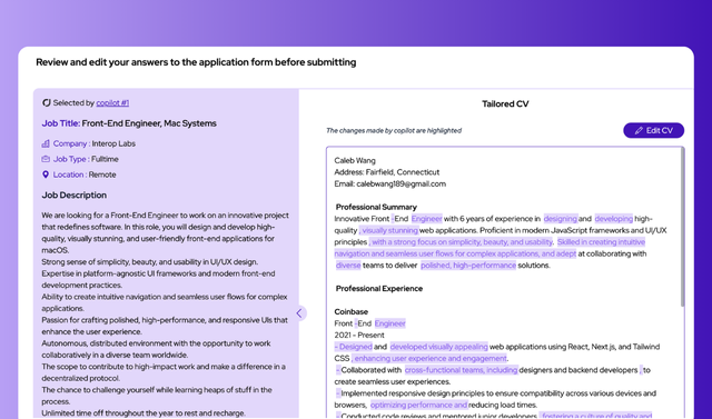 Lebenslauf mit KI auf Stellenbeschreibungen abstimmen