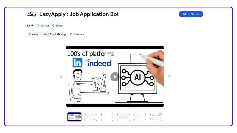 LazyApply - Étape 1